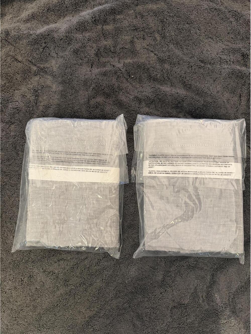 Pottery Barn Standard Classics Belgian Flax Linen Sham Set 26x20 inches - Picture 3 of 3